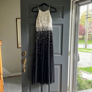 New condition, beaded detail, layered